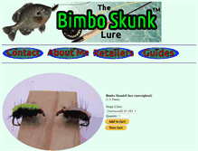 Tablet Screenshot of bimboskunk.com